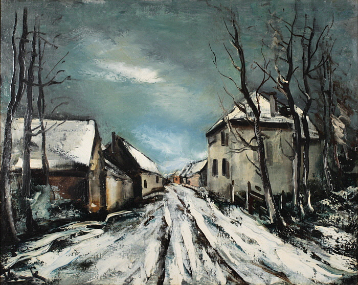 38 - Village sous la neige, 1930-35, oil on canvas, 65.5 x 81.5cm.jpg