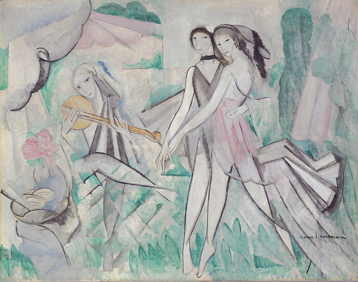 우아한 무도회 또는 시골에서의 춤, 1913, 캔버스에 유채, 112x144, Musée Marie Laurencin.jpg
