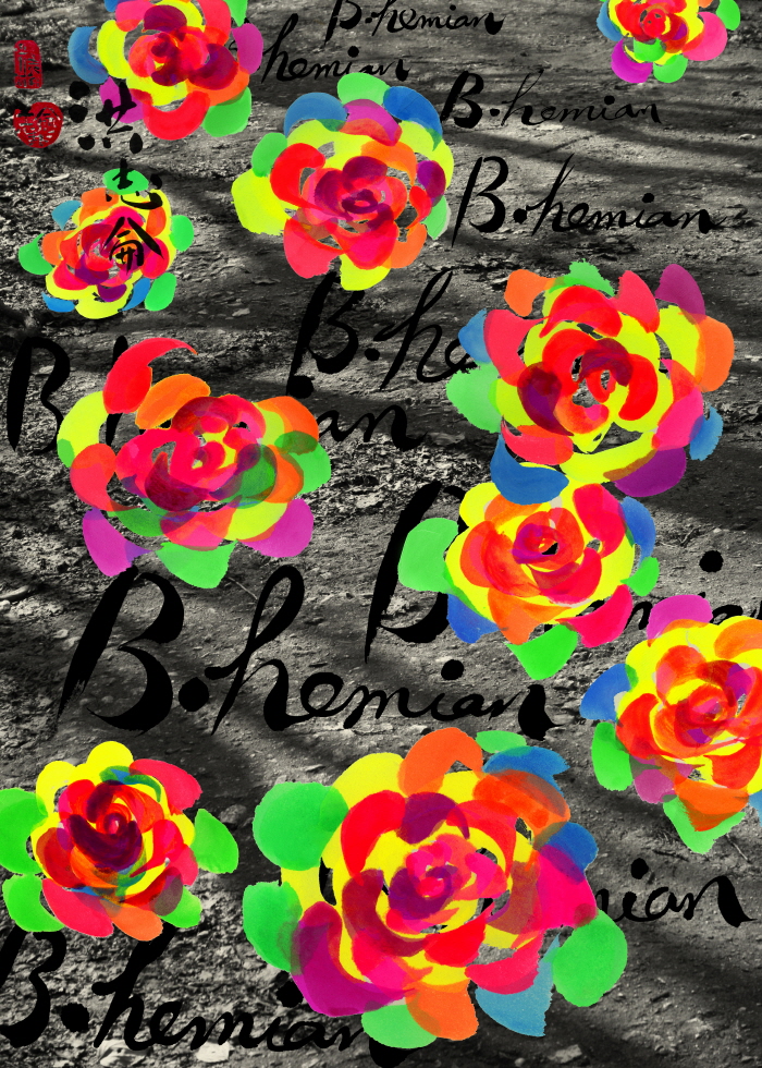 홍지윤, Bohemian Edition-Bohemian  in the wind, 2008, C-print mounted on plexiglas.jpg
