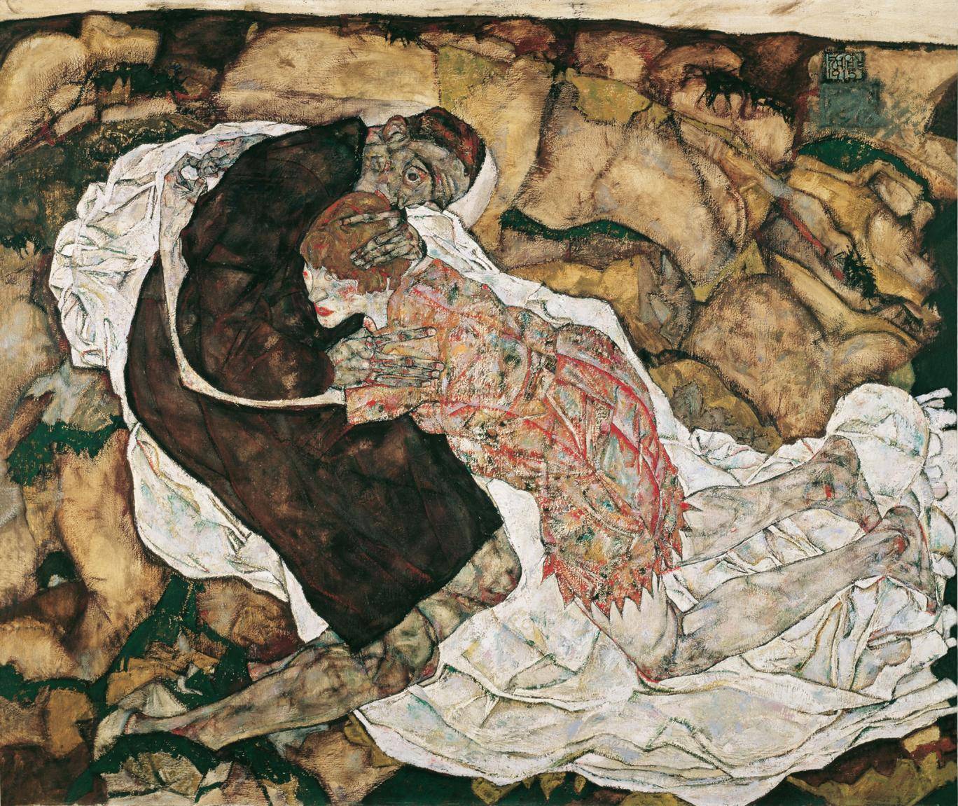 Death and the Maiden, Egon Schiele, oil paint, 1915-6.jpg