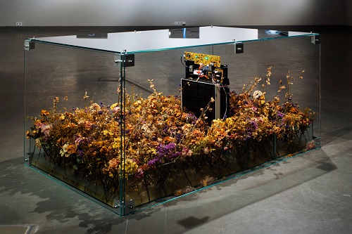 20150130_김상진_Air purifier_Live flowers, water, glass frame,_180x100x80cm_2011-.jpg
