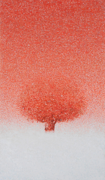 김창태, 陽地(양지), 43×73cm, 한지에 아크릴릭, 2015.jpg